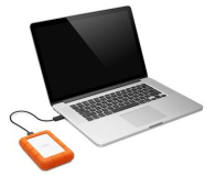 LaCie Rugged Mini 4TB USB 3.2 Gen. 1 Pomarańczowo-Szary - 298291 - zdjęcie 4